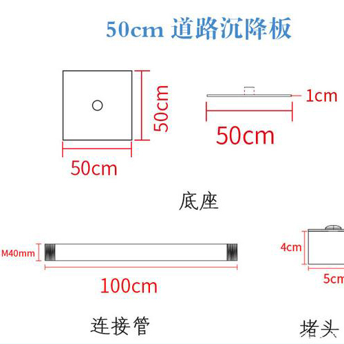 宁夏沉降板规格型号如何选择？